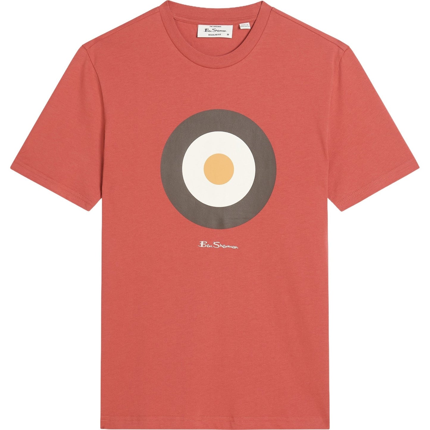 Ben Sherman Mens Signature Target Short Sleeve T-Shirt