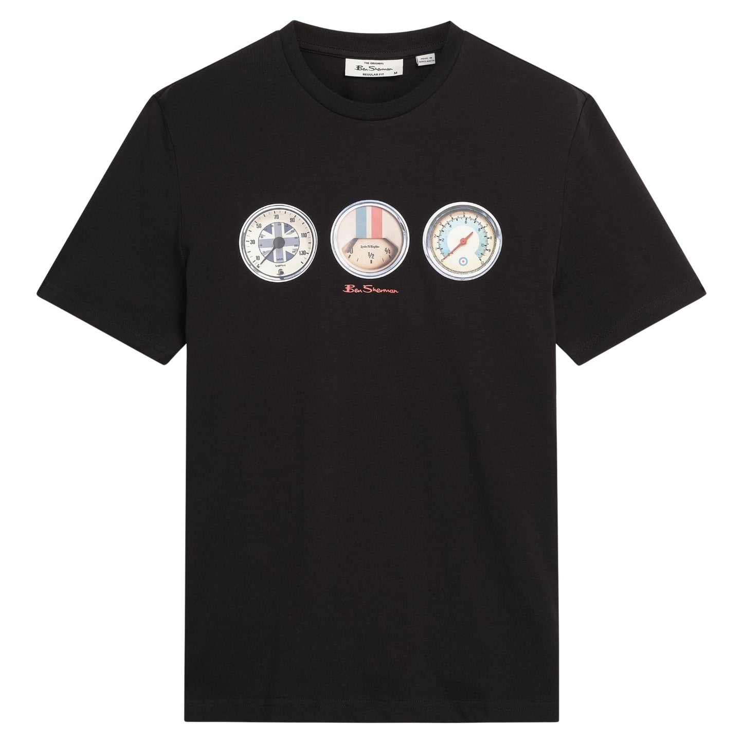 Ben Sherman Mens Speed Big & Tall Short Sleeve T-Shirt