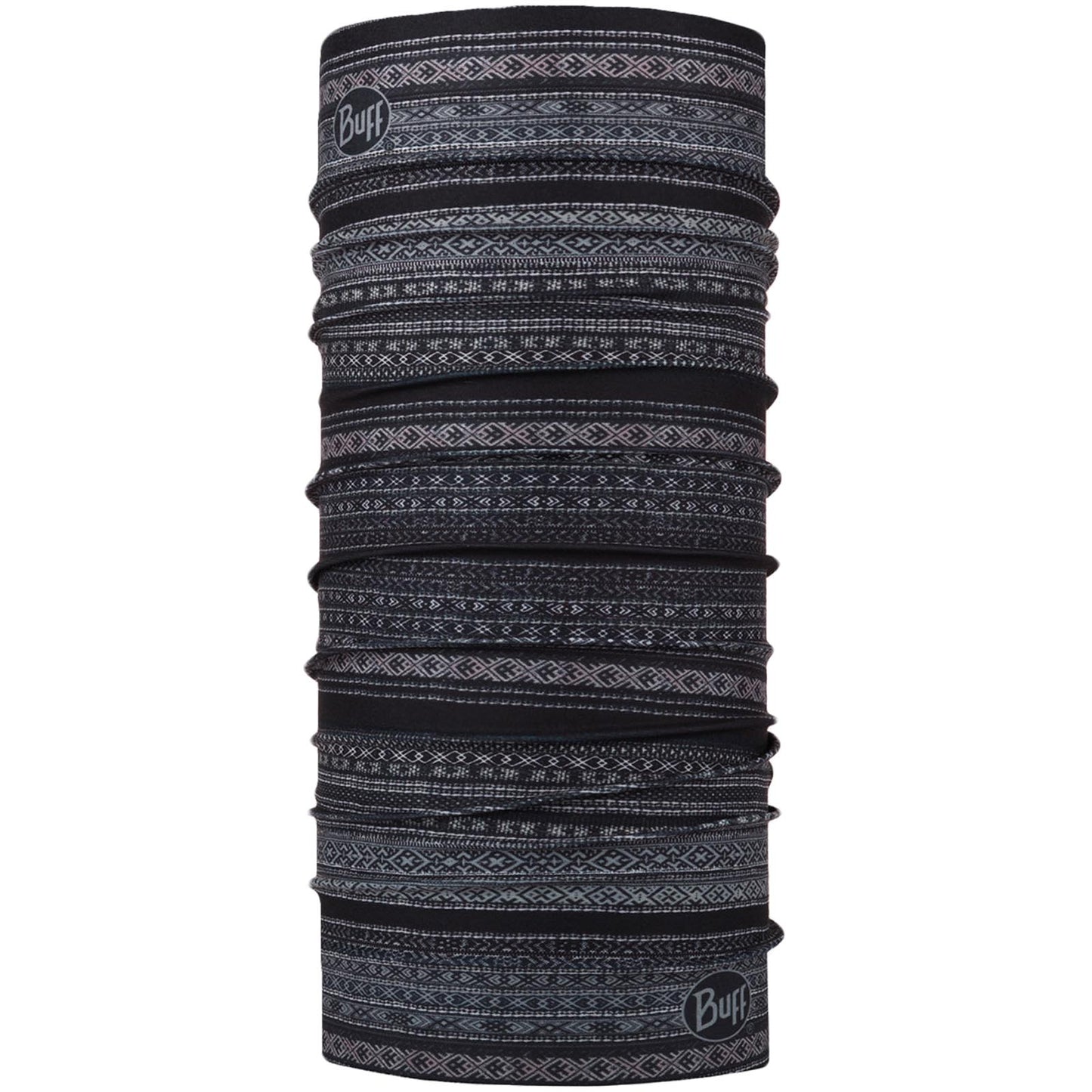 Buff Unisex Anira Graphite Original Tubular Neck Gaiter - Black