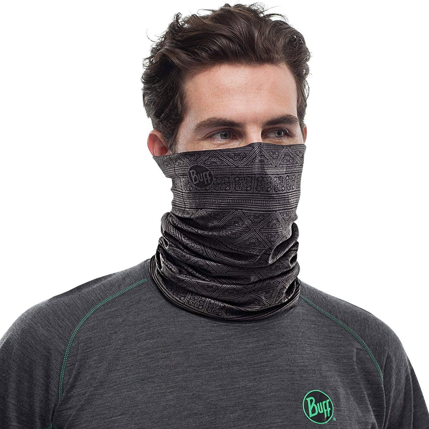 Buff Unisex Coolnet UV+ Multifunctional Bandana Tubular - Graphite - OS