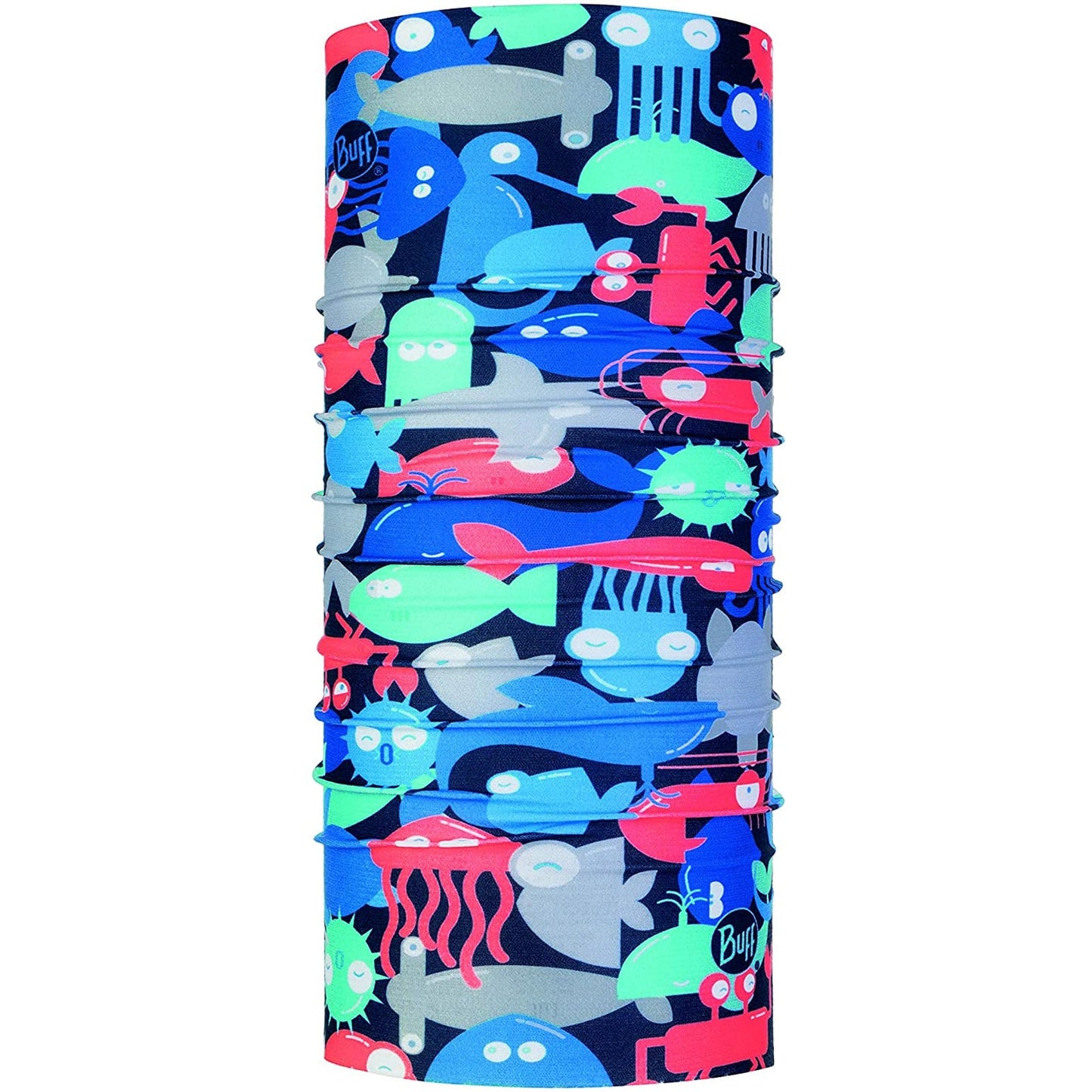 Buff Infants Shoal Coolnet UV+ Tubular Neck Gaiter - Blue