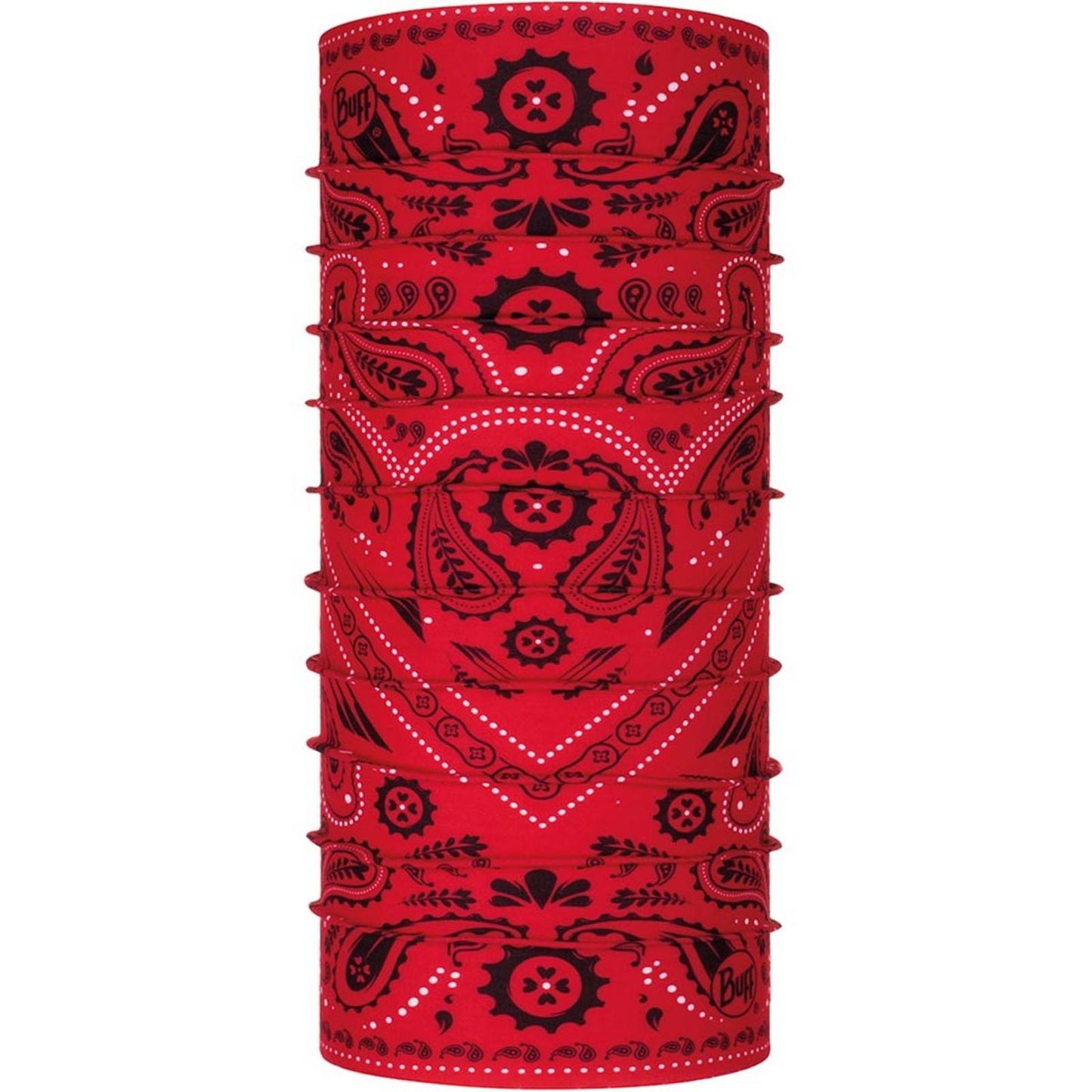 Buff Unisex Cashmere Original Tubular Neck Gaiter - Red