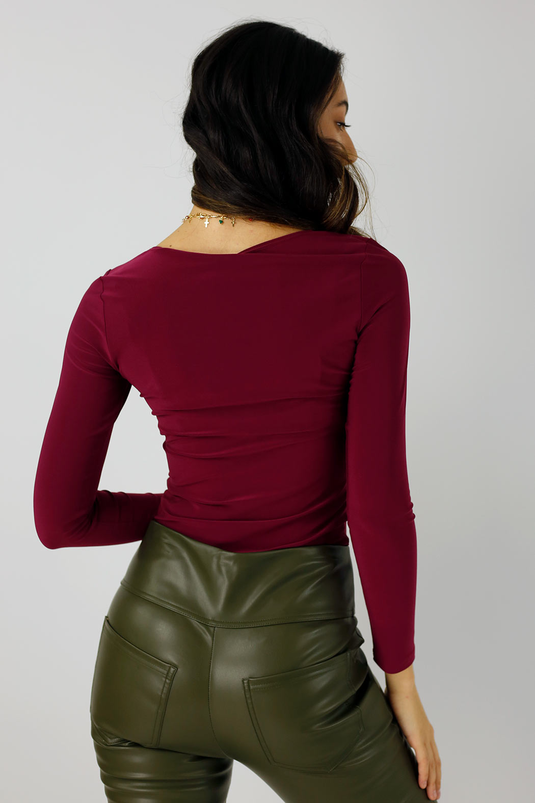 Claret Superior Jersey Under Top - SALE