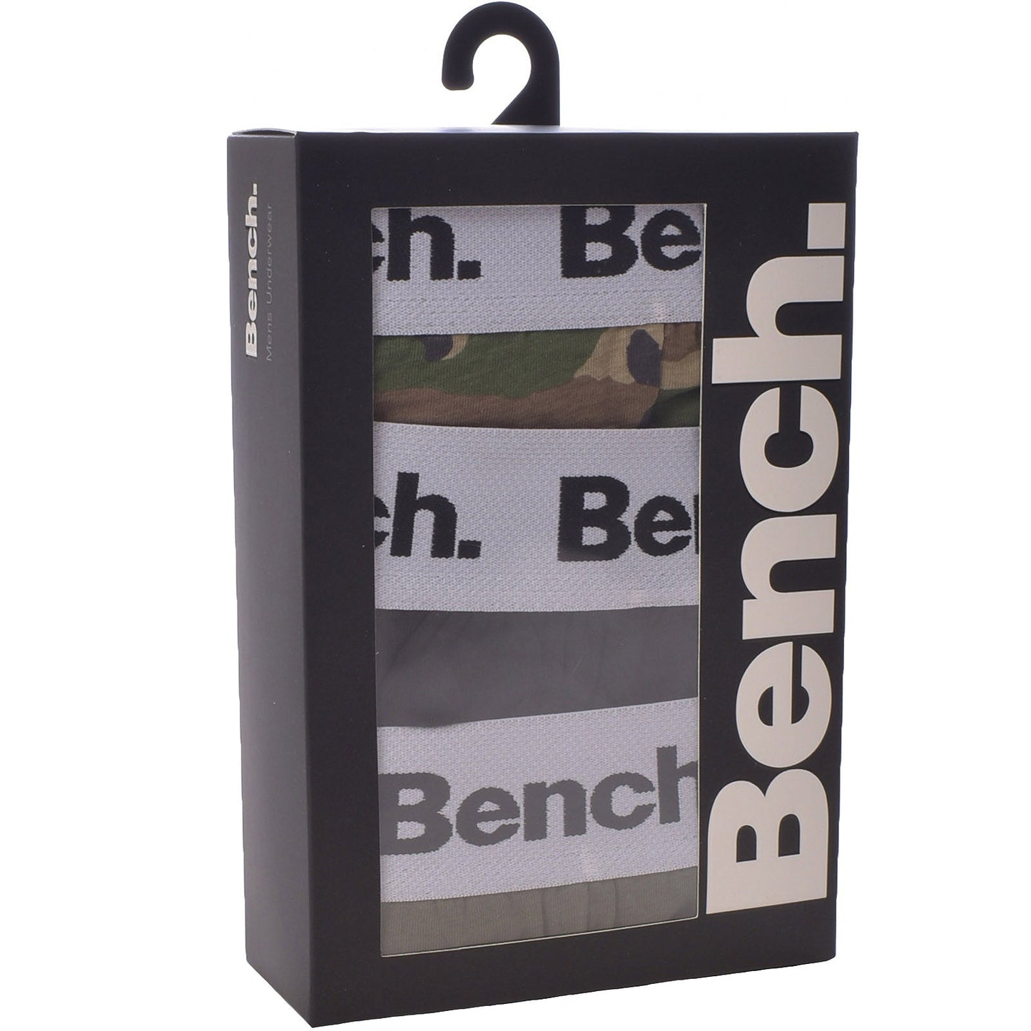 Bench Mens Boland 3 Pack Boxer Shorts - Multi