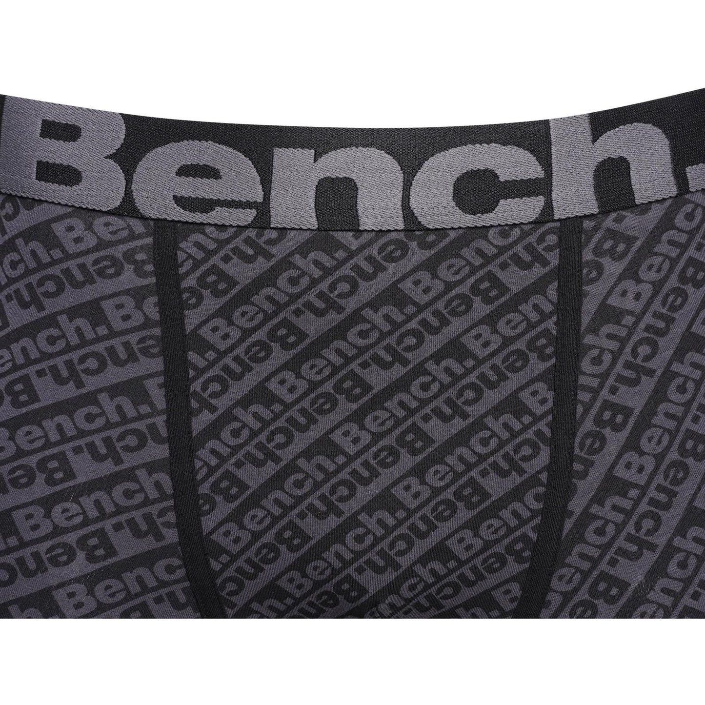 Bench Mens Vildar 3 Pack Elasticated Boxer Shorts