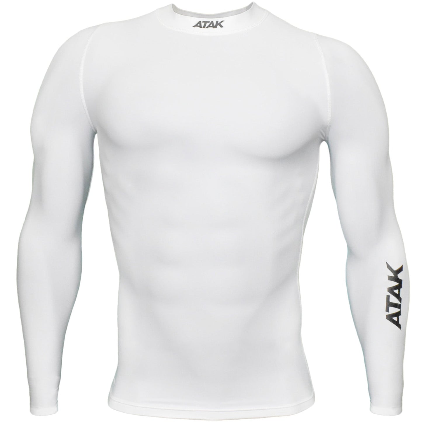 ATAK Mens Compression Top - White