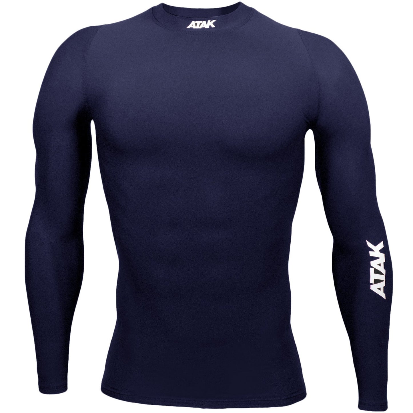 ATAK Youths Compression Top - Navy