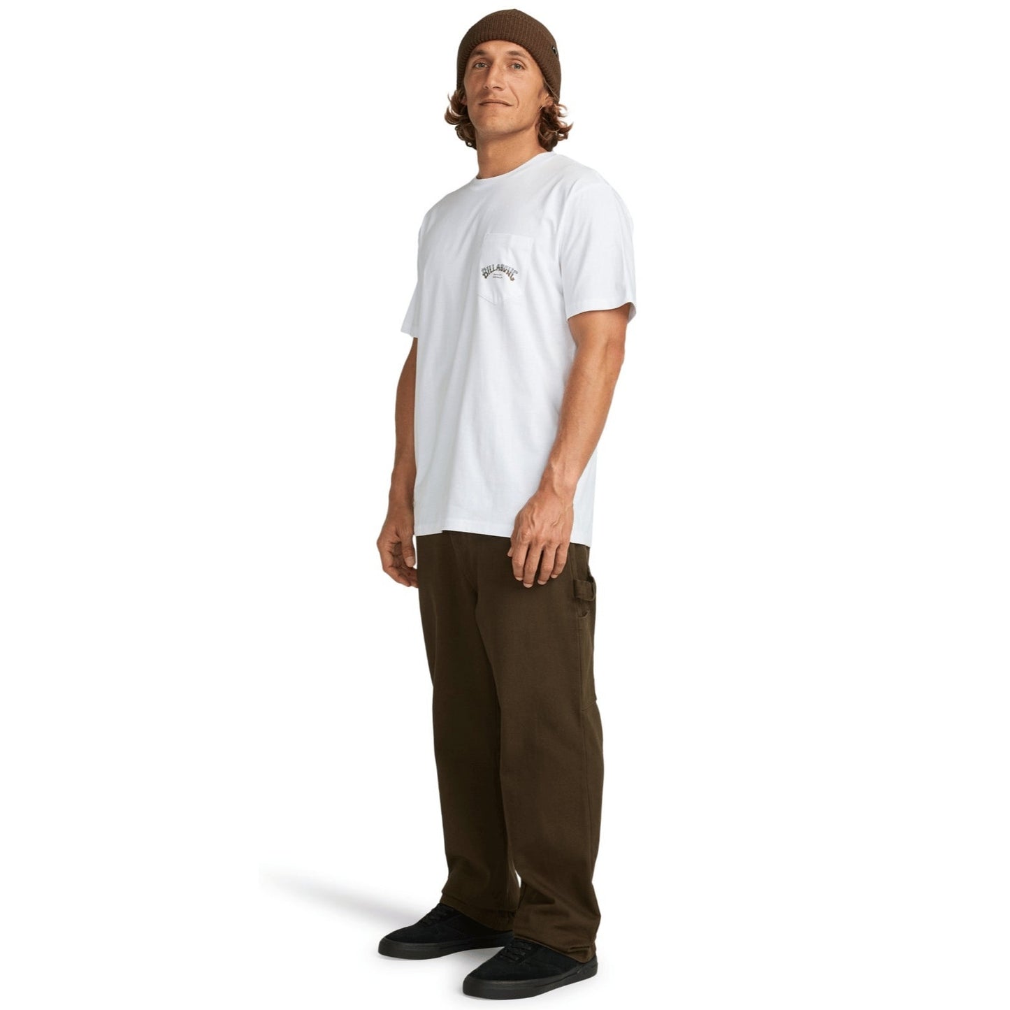 Billabong Mens Stacked Arch Short Sleeve T-Shirt