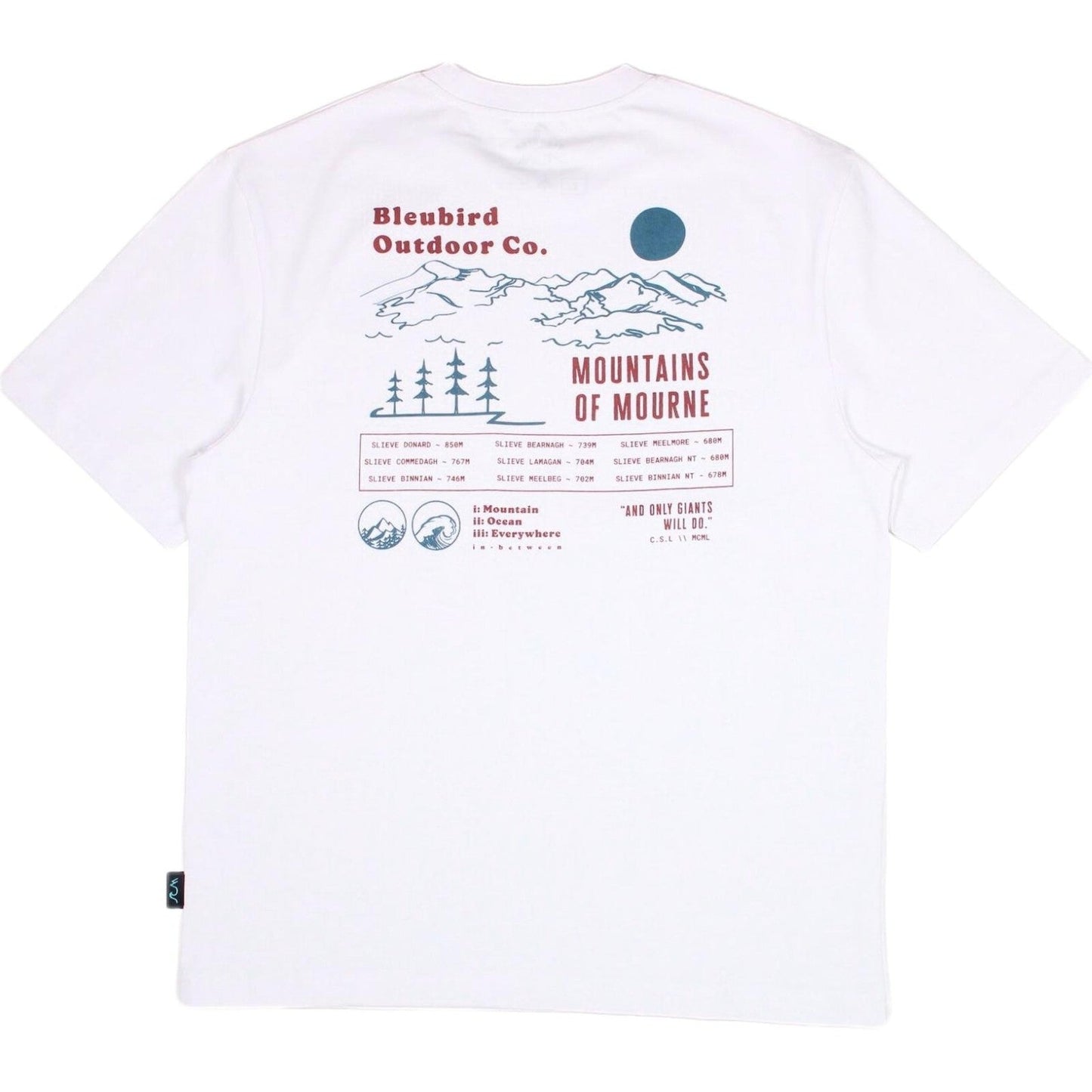 Bleubird Slieve Short Sleeve T-Shirt