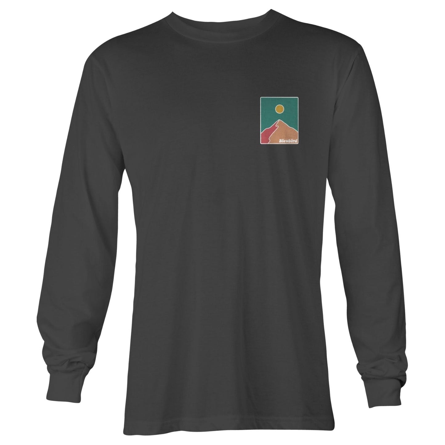 Bleubird Mens Picos Graphic Long Sleeve T-Shirt - -