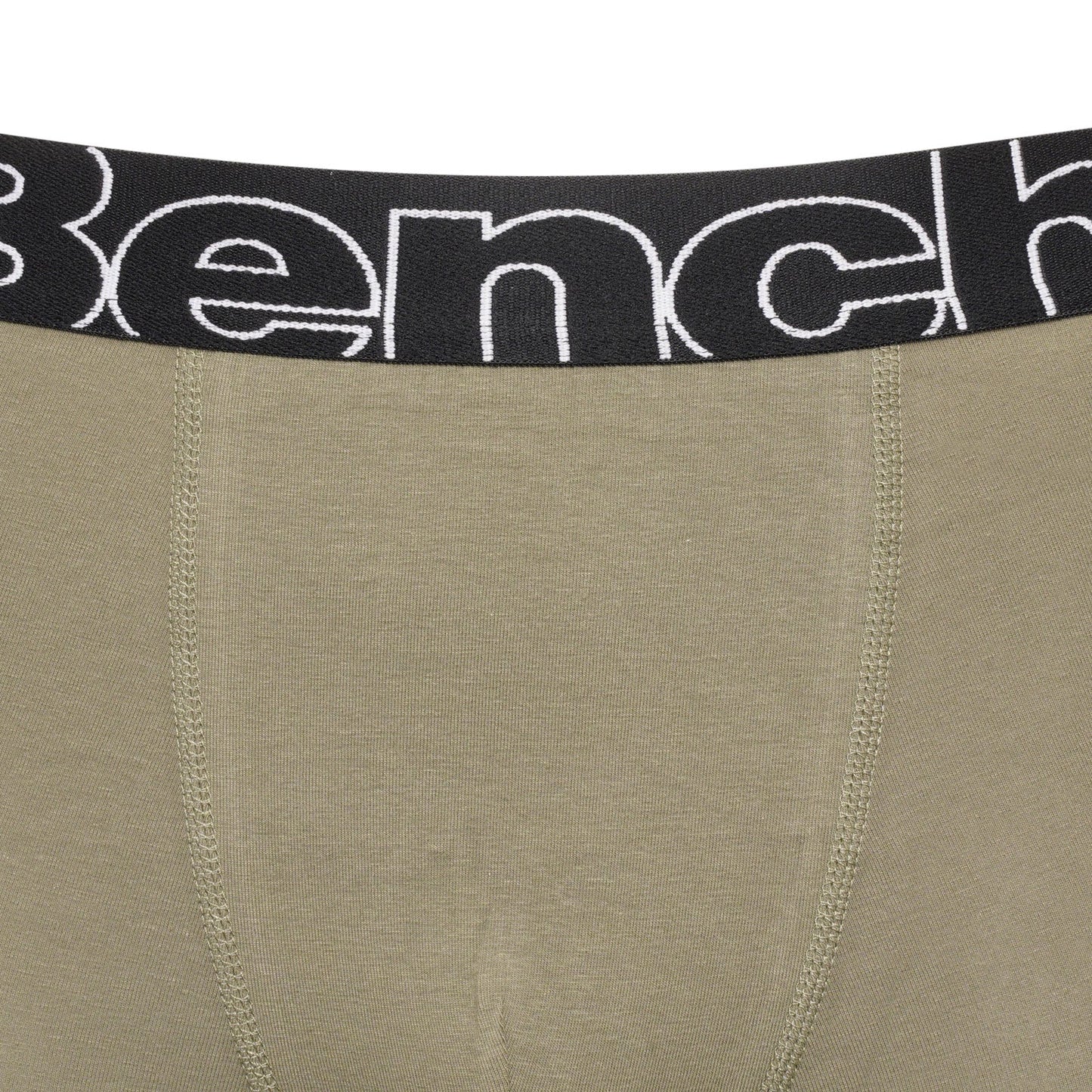 Bench Mens Selden 3 Pack Logo Waistband Boxer Shorts