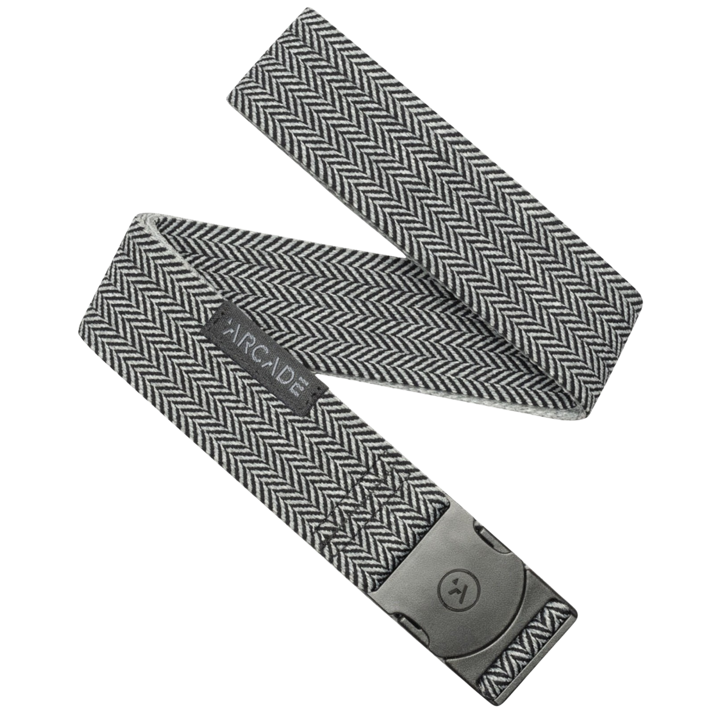 Arcade Mens Hemingway Webbed Belt - Black/Grey - OS