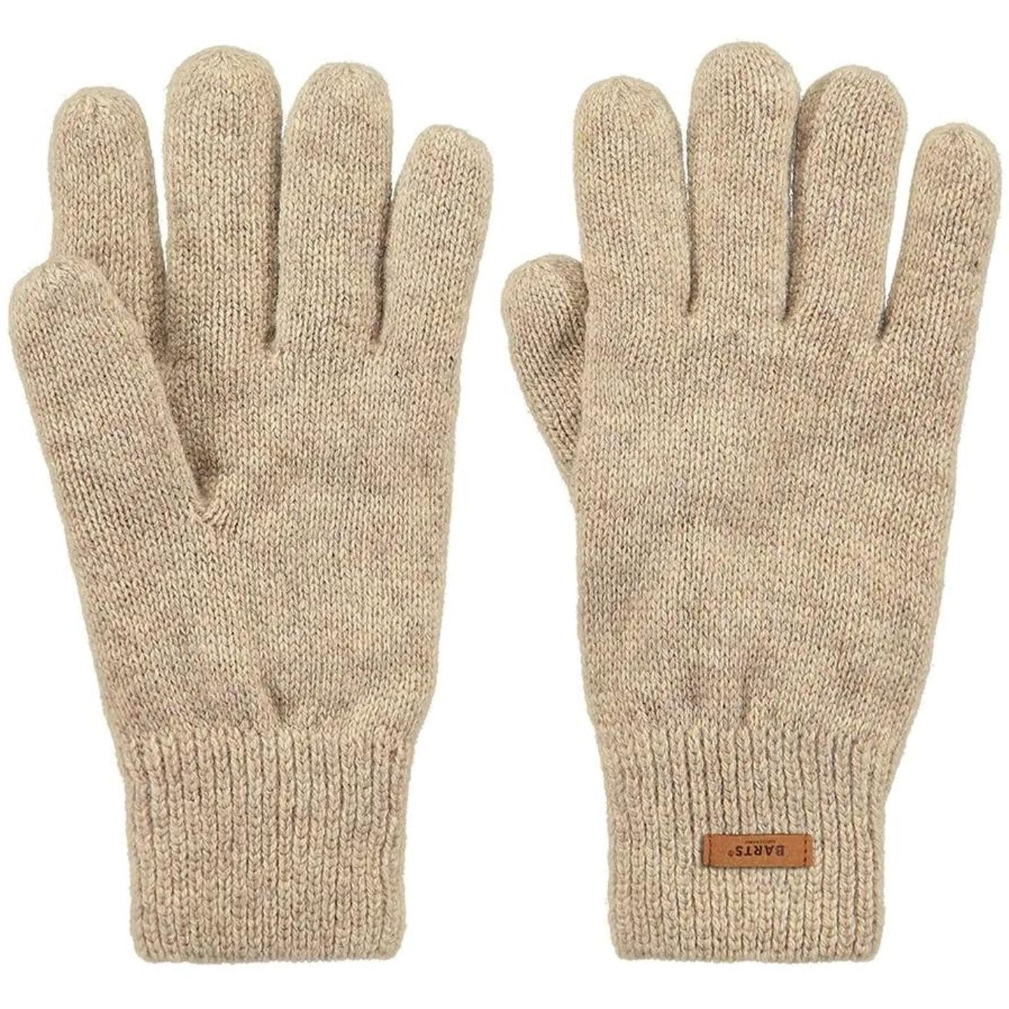 Barts Mens Haakkon Wool Fleece Lined Ribbed Cuff Gloves