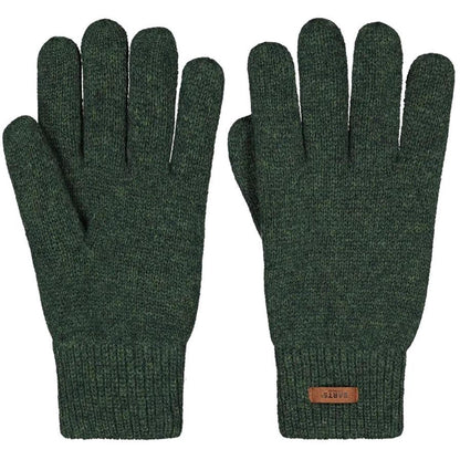 Barts Mens Haakkon Wool Fleece Lined Ribbed Cuff Gloves
