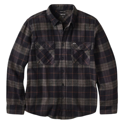Brixton Mens Bowery Flannel Shacket