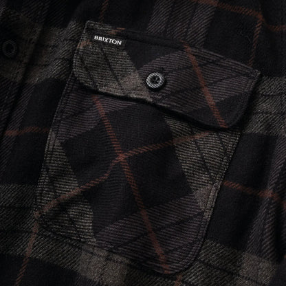 Brixton Mens Bowery Flannel Shacket