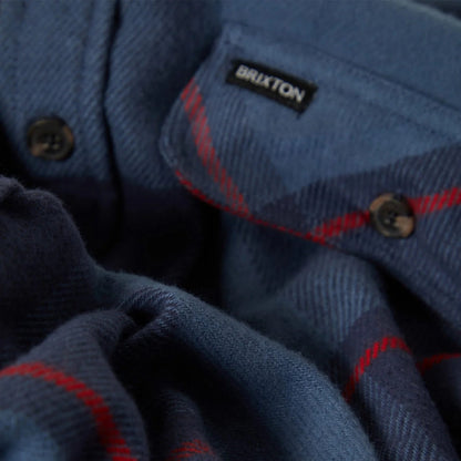 Brixton Mens Bowery Flannel Shacket