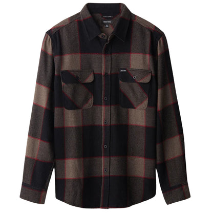 Brixton Mens Bowery Flannel Shacket