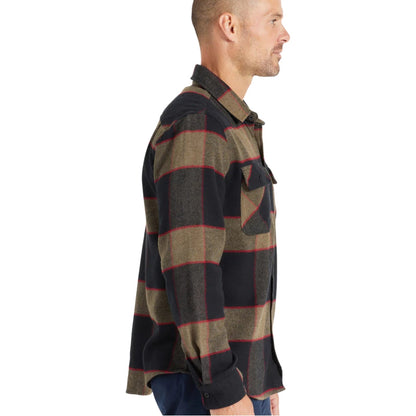 Brixton Mens Bowery Flannel Shacket