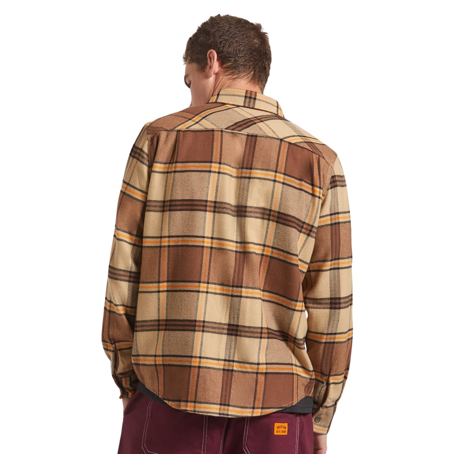 Brixton Mens Bowery Flannel Shacket