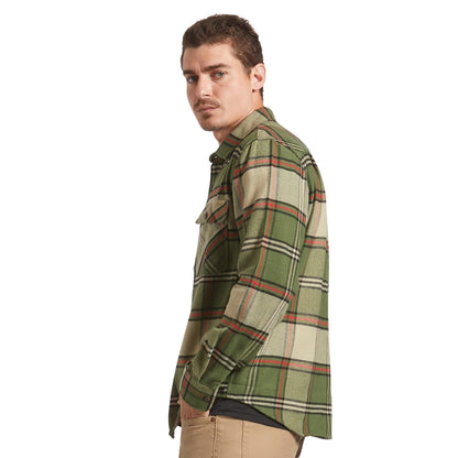 Brixton Mens Bowery Flannel Shacket