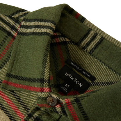 Brixton Mens Bowery Flannel Shacket