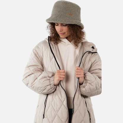 Barts Womens Teddybuck Borg Fleece Fluffy Bucket Hat