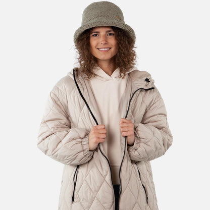 Barts Womens Teddybuck Borg Fleece Fluffy Bucket Hat