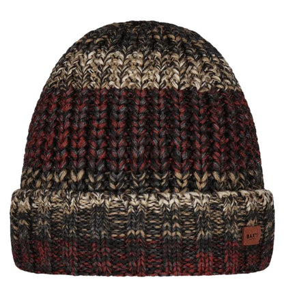 Barts Mens Akotan Chunky Knit Cuffed Beanie Hat