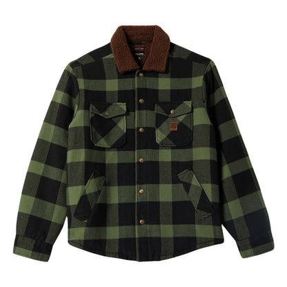 Brixton Mens Durham Sherpa Lined Bomber Jacket