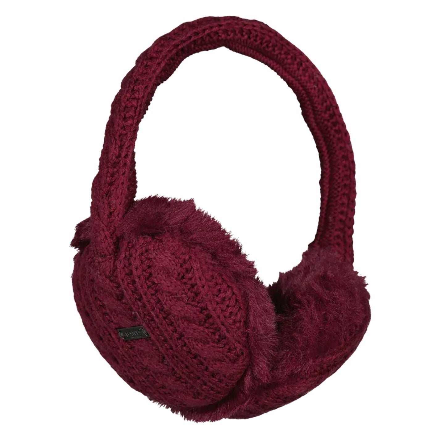 Barts Womens Monique Faux Fur Cable Knit Ear Muffs Earwarmers