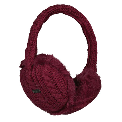 Barts Womens Monique Faux Fur Cable Knit Ear Muffs Earwarmers