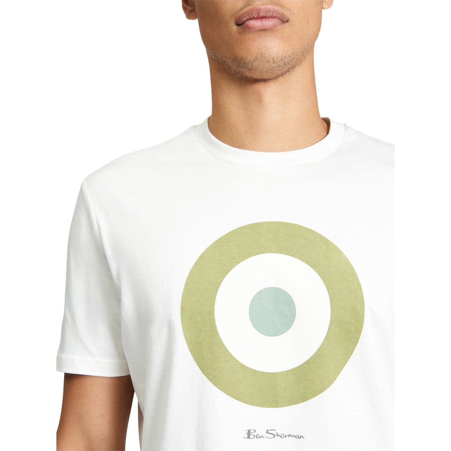 Ben Sherman Mens Signature Target Short Sleeve T-Shirt