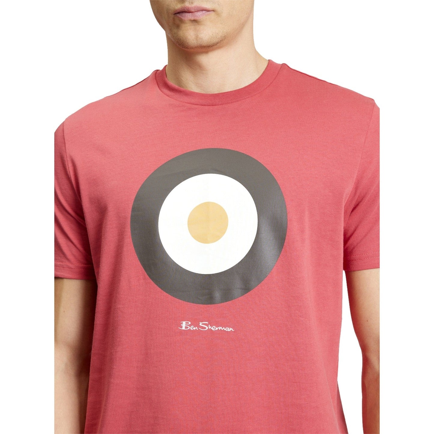 Ben Sherman Mens Signature Target Short Sleeve T-Shirt