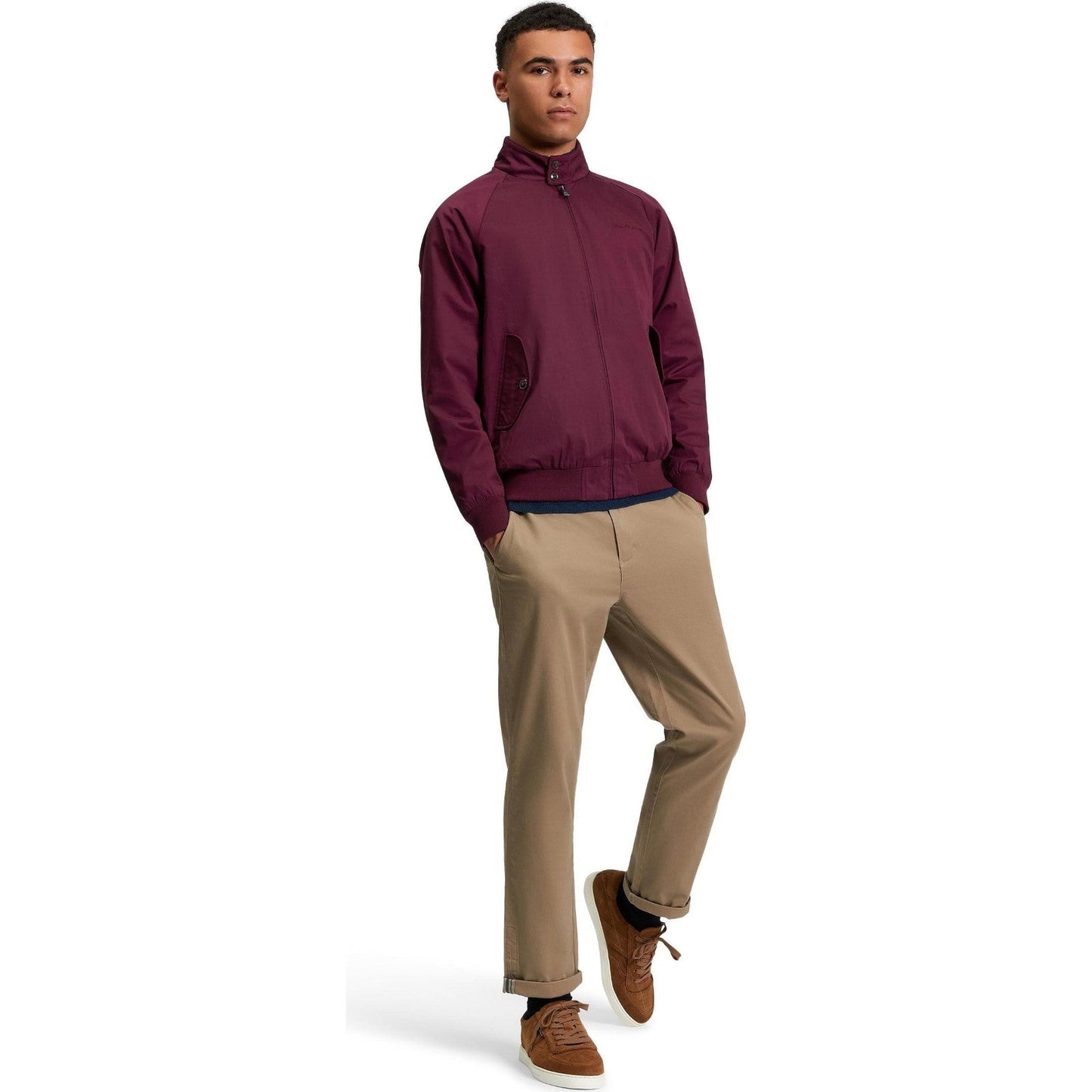 Ben Sherman Mens Signature Harrington Jacket