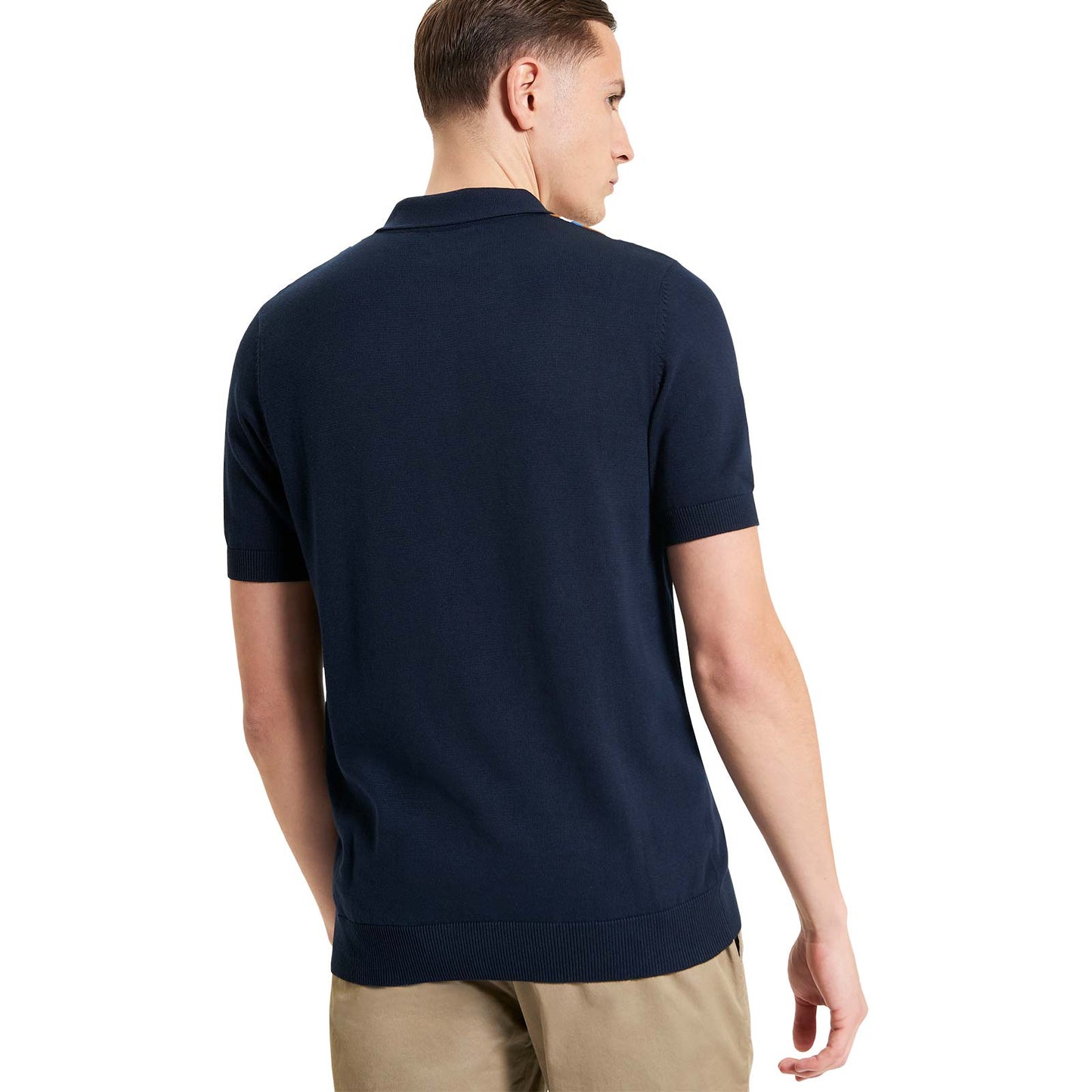 Ben Sherman Mens Vertical Stripe Polo Short Sleeve Polo Shirt