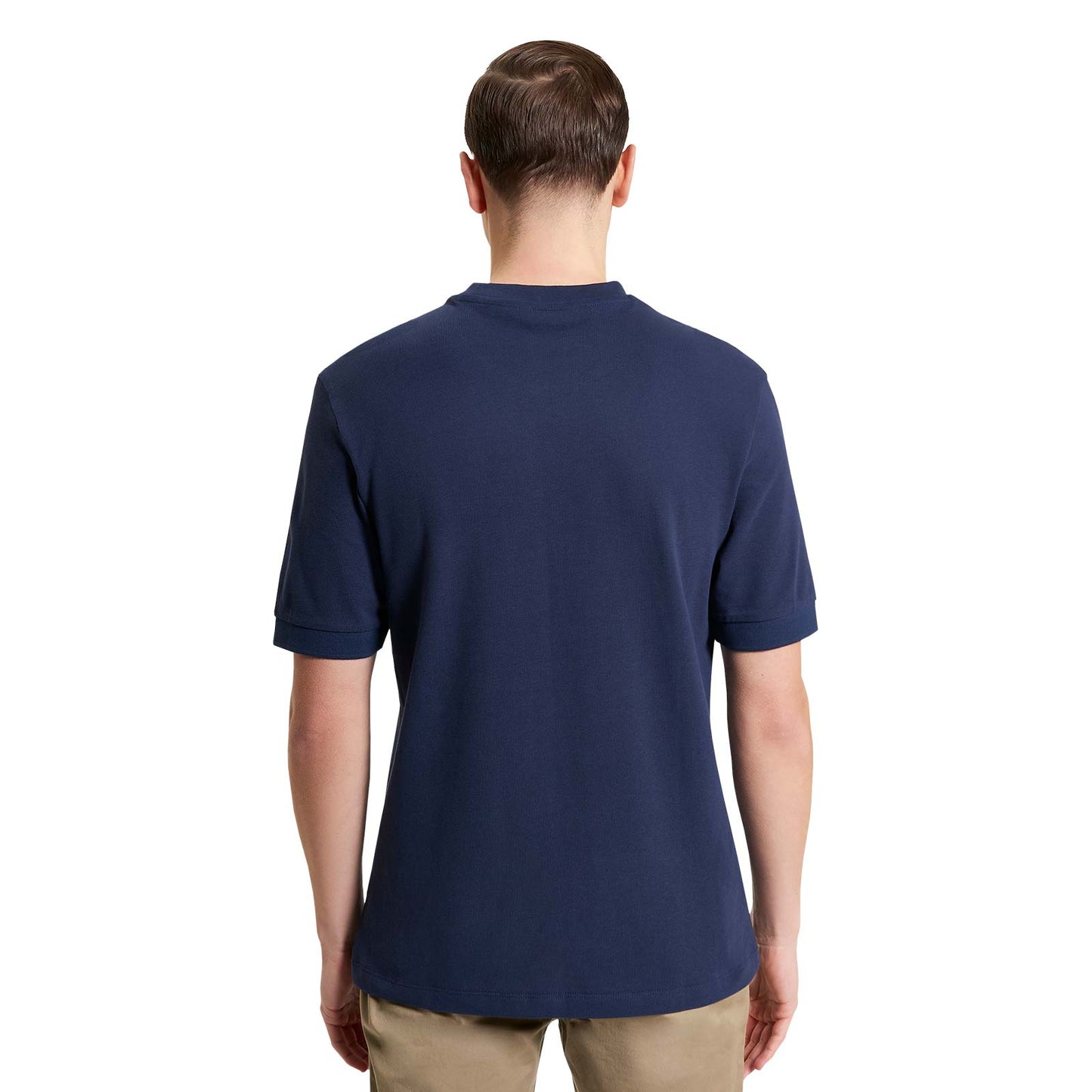 Ben Sherman Mens Tipped Pique Tee Short Sleeve T-Shirt