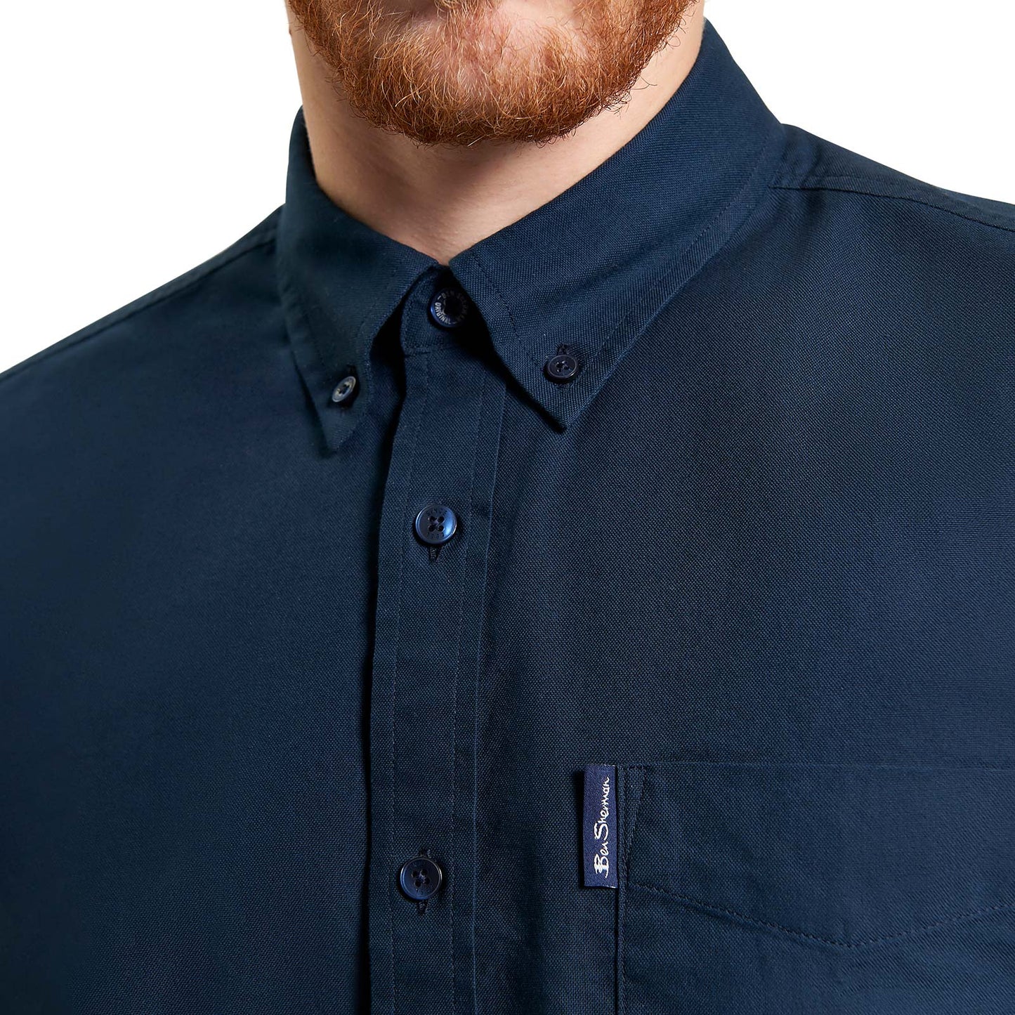 Ben Sherman Mens Signature Oxford Short Sleeve Shirt