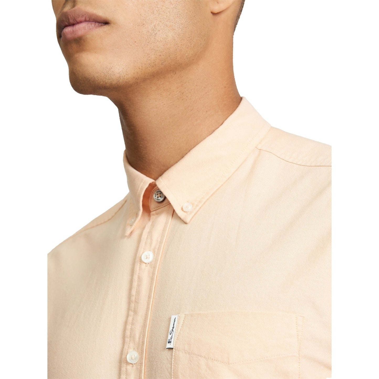 Ben Sherman Mens Signature Oxford Short Sleeve Shirt