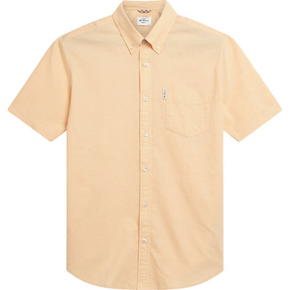 Ben Sherman Mens Signature Oxford Short Sleeve Shirt