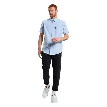 Ben Sherman Mens Signature Oxford Short Sleeve Shirt