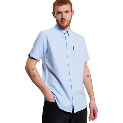 Ben Sherman Mens Signature Oxford Short Sleeve Shirt