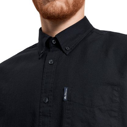Ben Sherman Mens Signature Oxford Short Sleeve Shirt