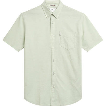 Ben Sherman Mens Signature Oxford Short Sleeve Shirt