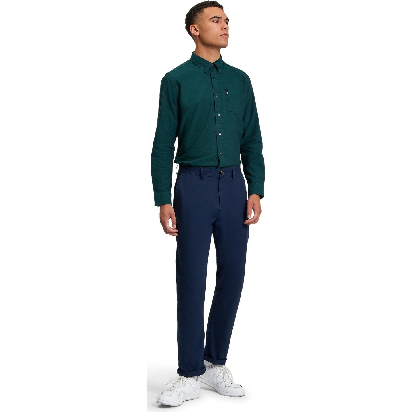 Ben Sherman Mens Signature Oxford Long Sleeve Shirt
