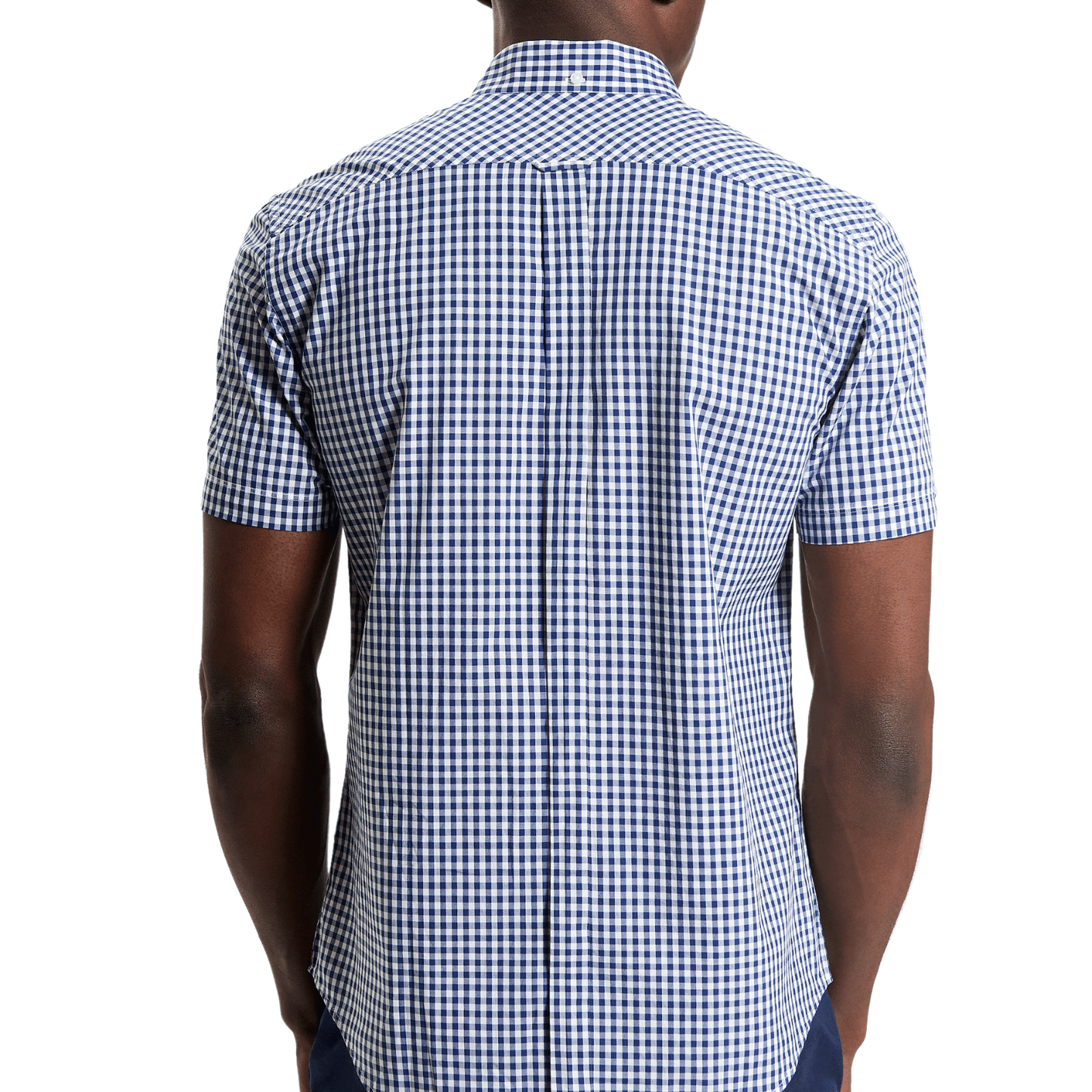 Ben Sherman Mens Signature Gingham Big & Tall Short Sleeve Shirt