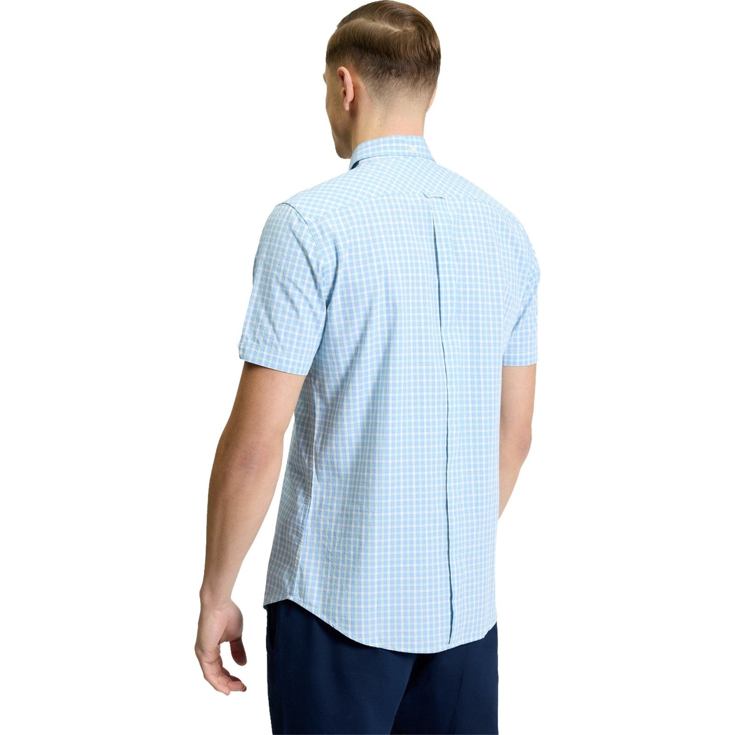 Ben Sherman Mens Signature House Check Short Sleeve Shirt