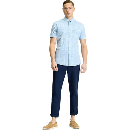 Ben Sherman Mens Signature House Check Short Sleeve Shirt