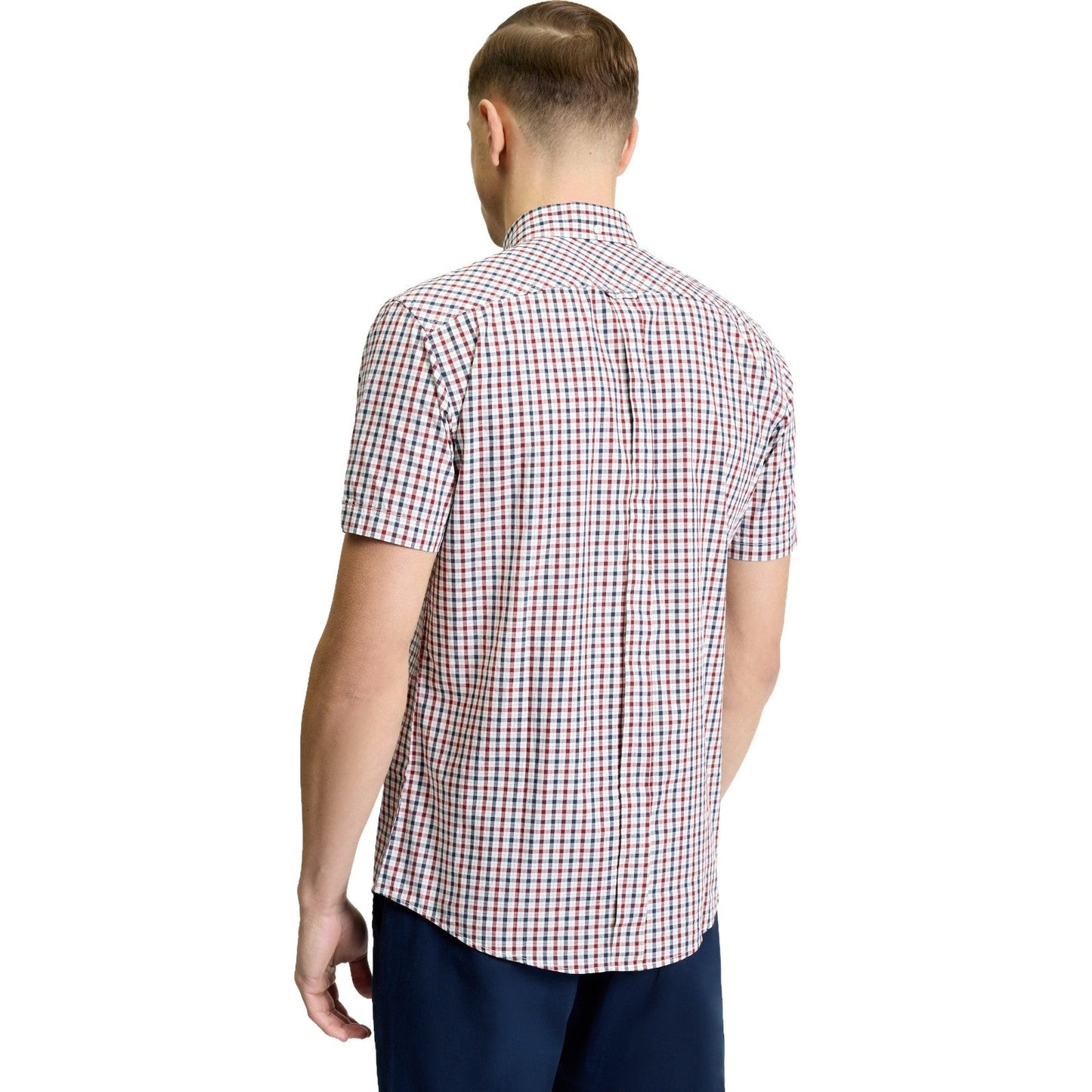 Ben Sherman Mens Signature House Check Short Sleeve Shirt