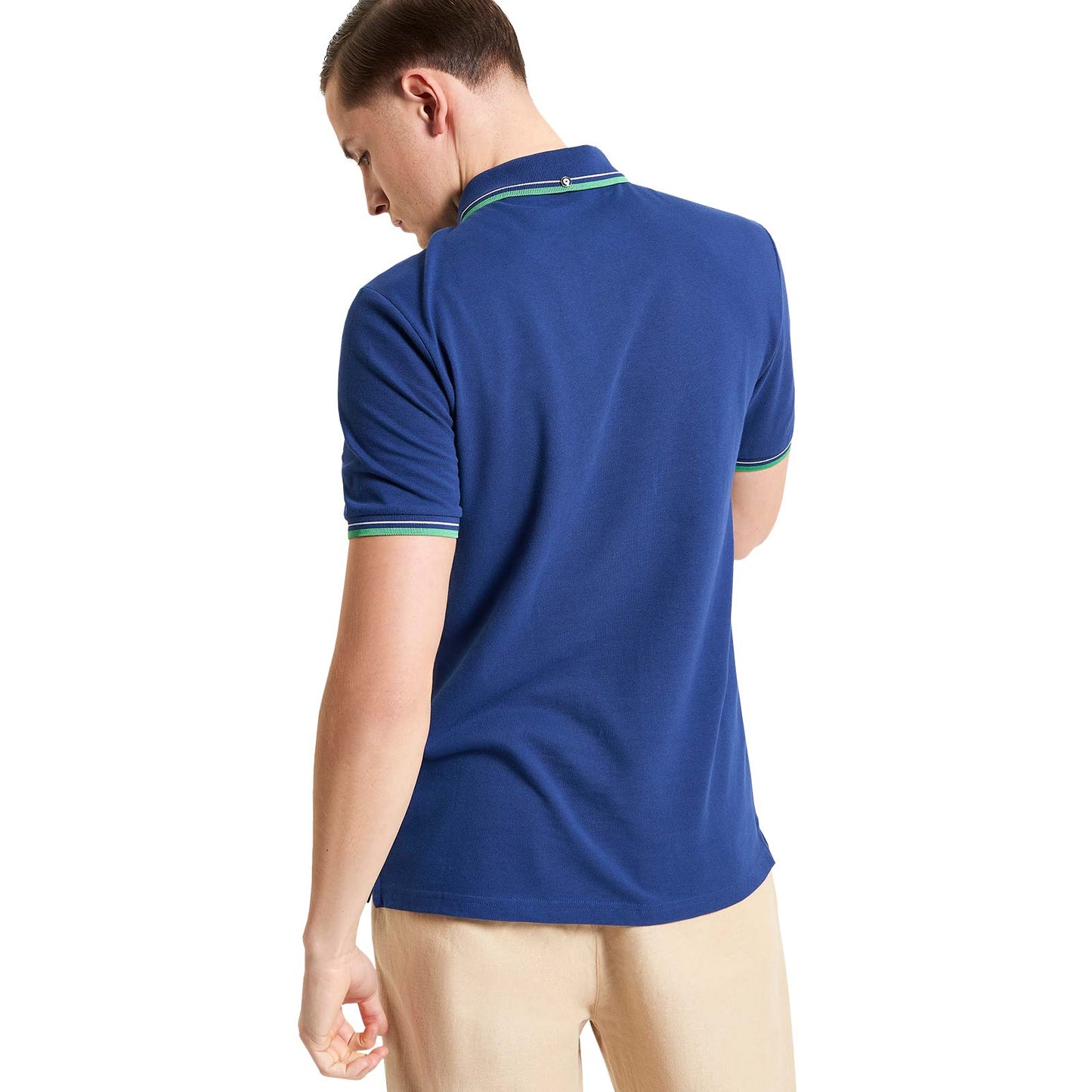 Ben Sherman Mens Signature Pique Big & Tall Short Sleeve Polo Shirt